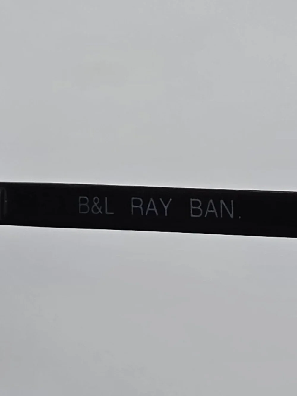 Ray-Ban B&L W2193 Gridlock Black Chrome Frame G-15 Green Glass Lens Sunglasses